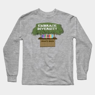 Craft Beer Lovers Embrace Diversity Long Sleeve T-Shirt